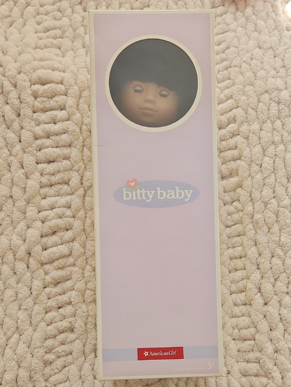 American Girl Bitty Baby Doll in Lavender Box